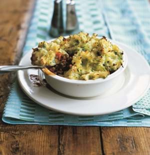 Cottage Pie with Bubble and Squeak Topping